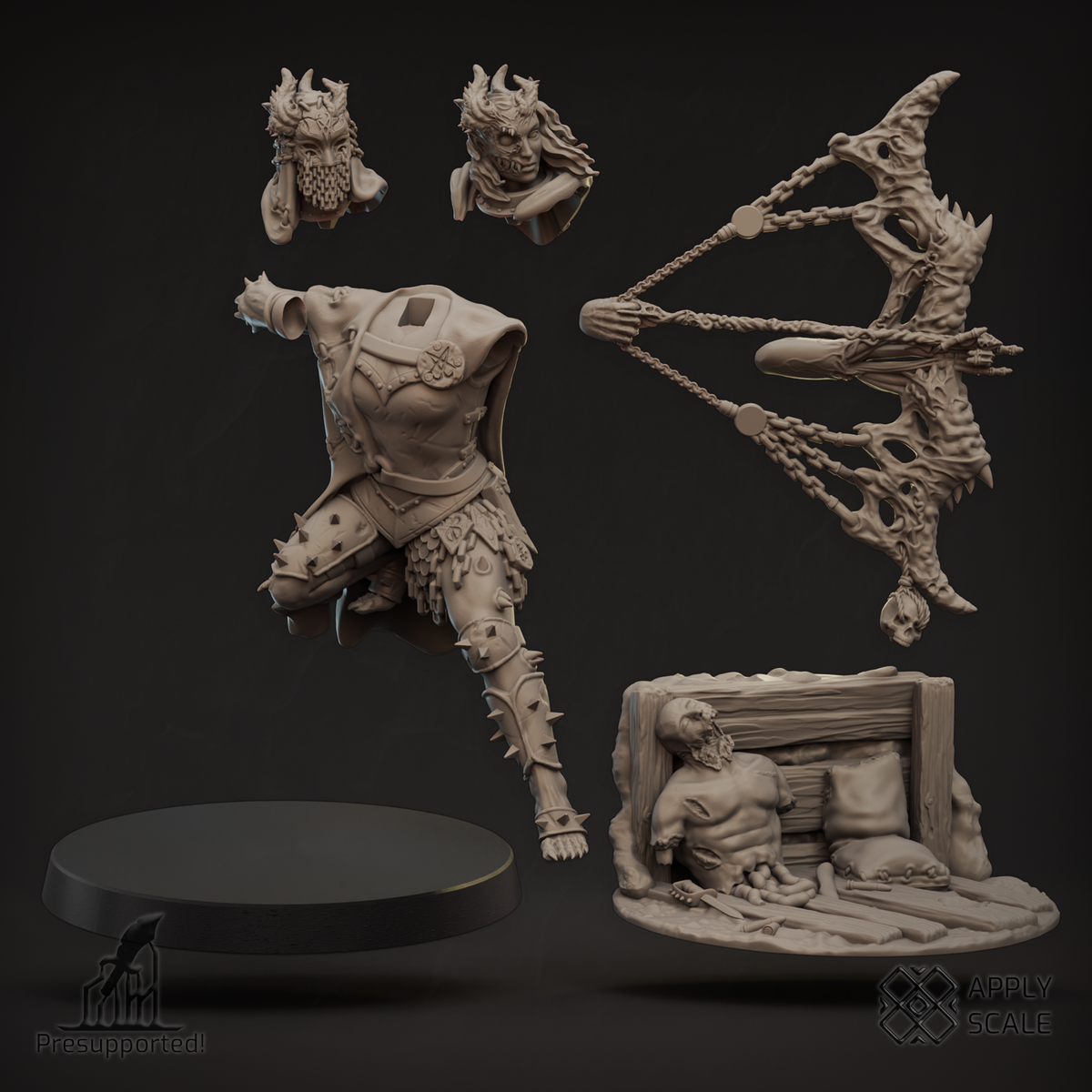 Abyssal Hunter - Compatible with Trench Crusade Style games