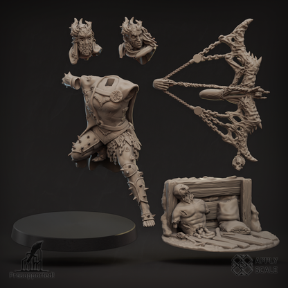 Abyssal Hunter - Compatible with Trench Crusade Style games