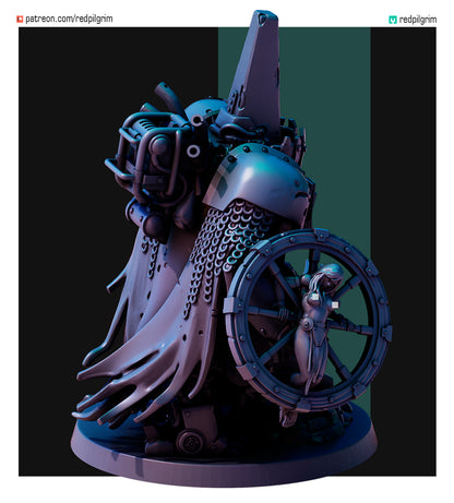 Temple of War by Red Pilgrim - 3D printed Grimdark Miniature