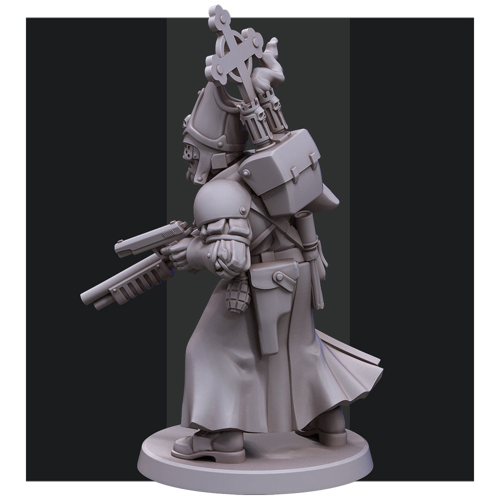 Pontifical Guard by Red Pilgrim Miniature - 3D printed Grimdark Miniature