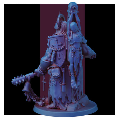 Pilgrim Communicant by Red Pilgrim Miniature - 3D printed Grimdark Miniature