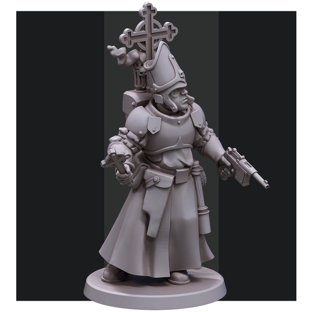 Pontifical Guard by Red Pilgrim Miniature - 3D printed Grimdark Miniature