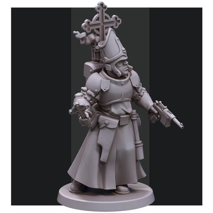 Pontifical Guard by Red Pilgrim Miniature - 3D printed Grimdark Miniature