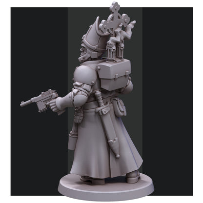 Pontifical Guard by Red Pilgrim Miniature - 3D printed Grimdark Miniature