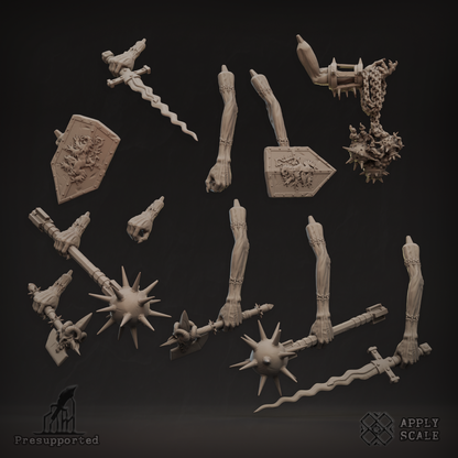 Seraph of Mockery customizable resin miniature with arm and head options
