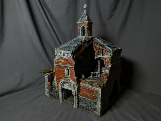 Temple ruins Baptistery - 28mm/32mm Wargaming Terrain