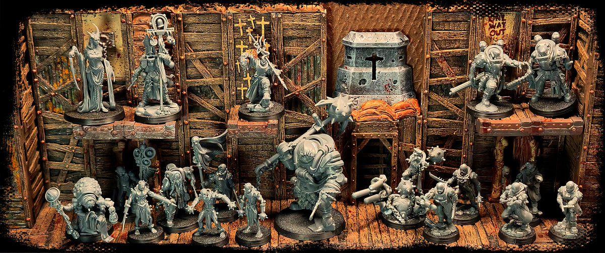 Abyssal Fleet Warband - Compatible with Trench Crusade style games