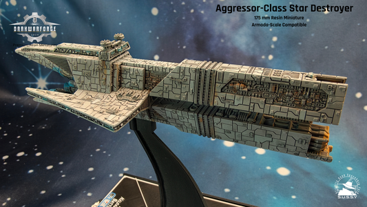 Aggressor-class Star Destroyer Compatible with Armada scale games main view