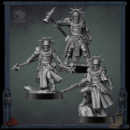 Penitent Brotherhoods Yeomens - Compatible with Trench Crusade Style games