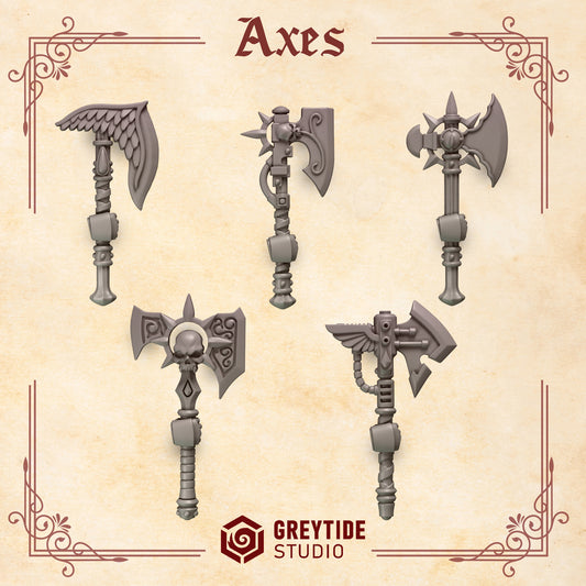 Crimson Lords Melee weapon sets
