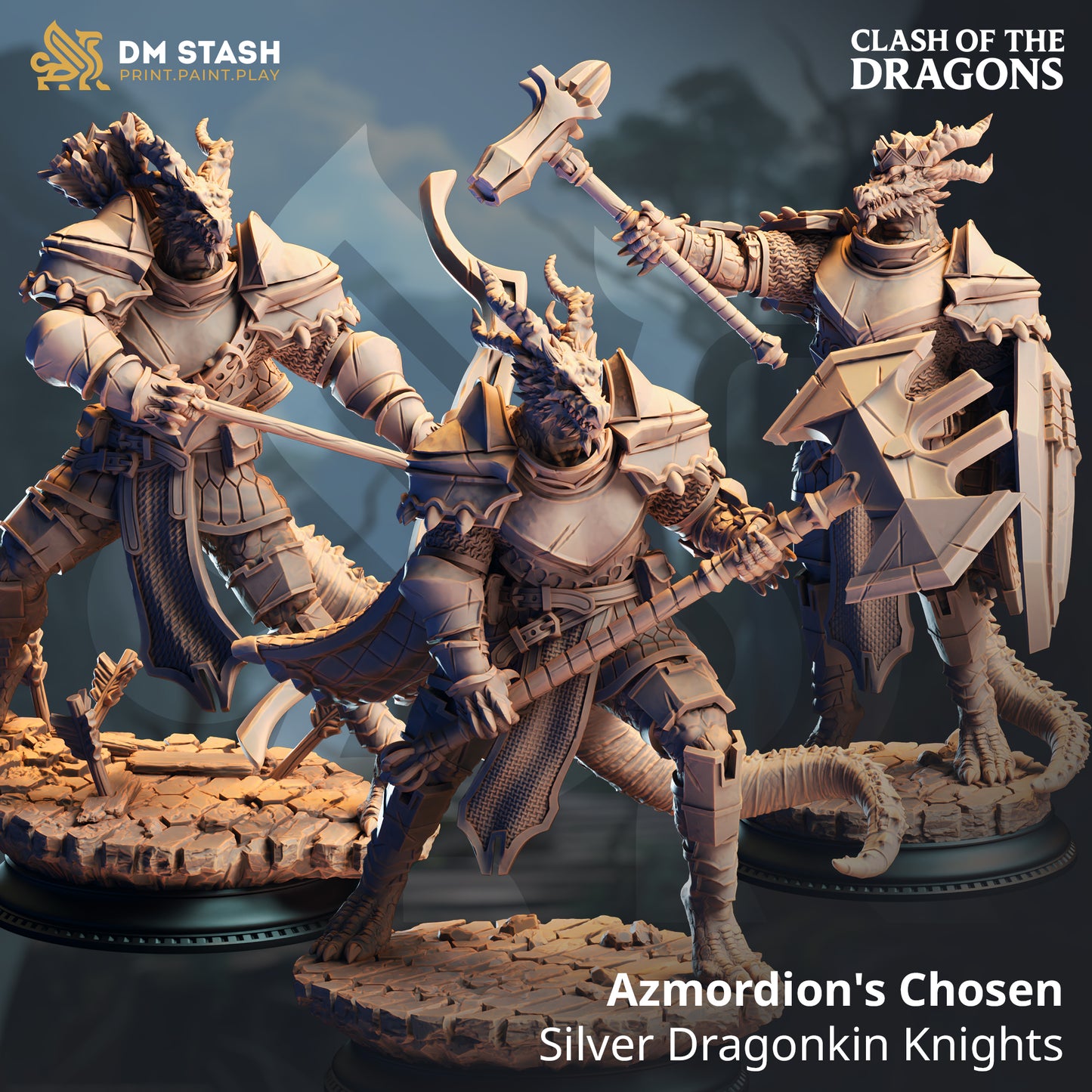 DM Stash : Clash of the Dragons - Full Board and Tabletop game