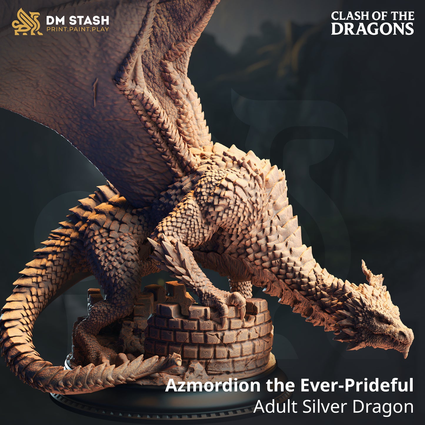 DM Stash : Clash of the Dragons - Full Board and Tabletop game