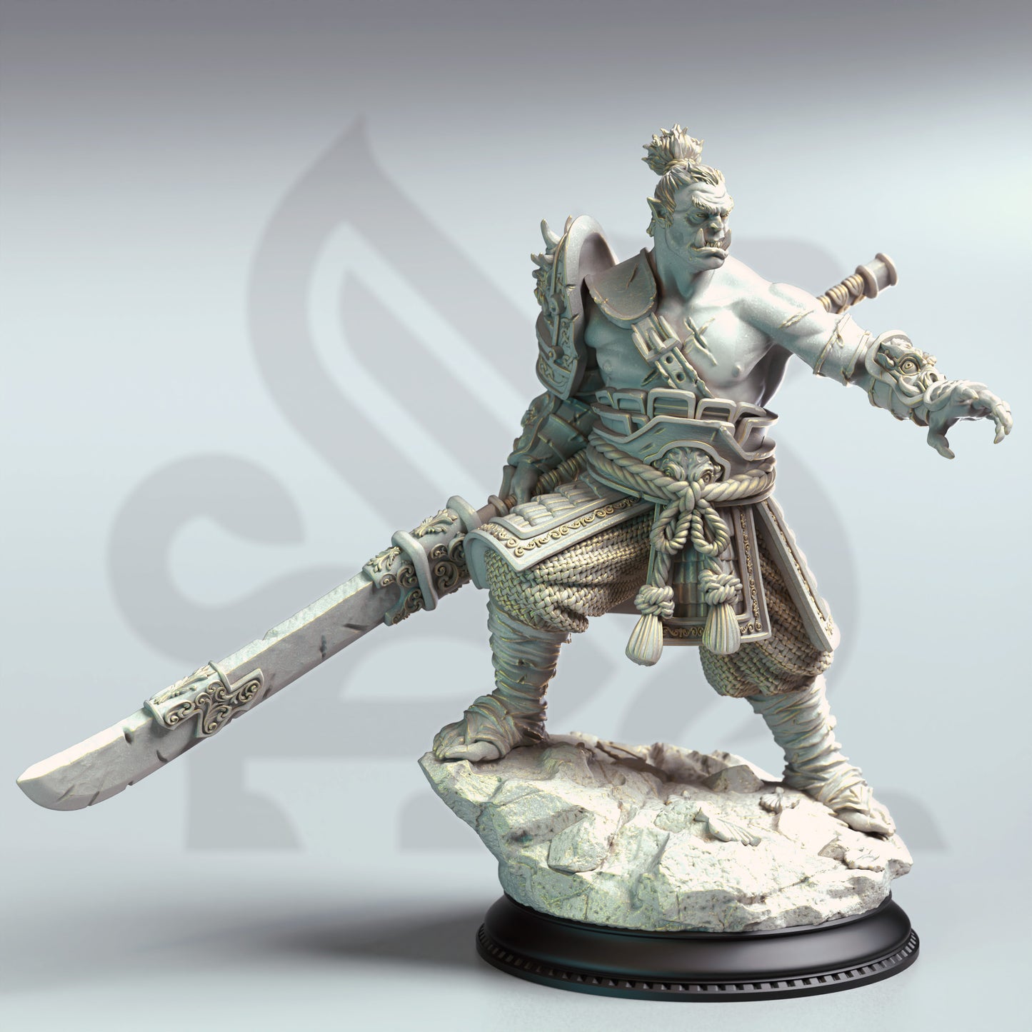 Eastern Orc Battlemaster - Bao Long | DM Stash | D&D