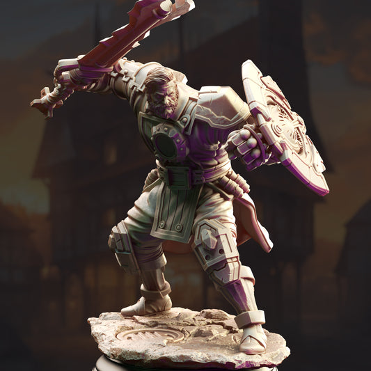 Human Artificer Enforcer - Brandyn Broadoak | DM Stash | D&D
