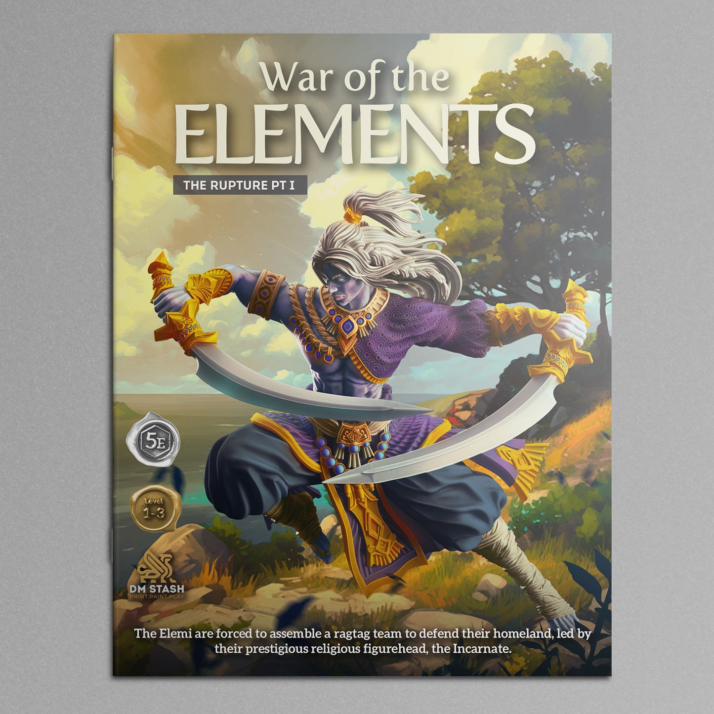 DM Stash : War of the Elements - Full Board and Tabletop game