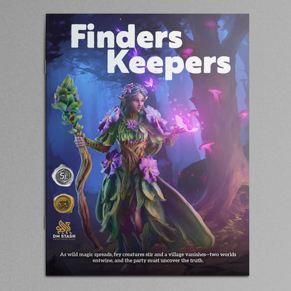 DM Stash : The Fey Court - Full Board and Tabletop game