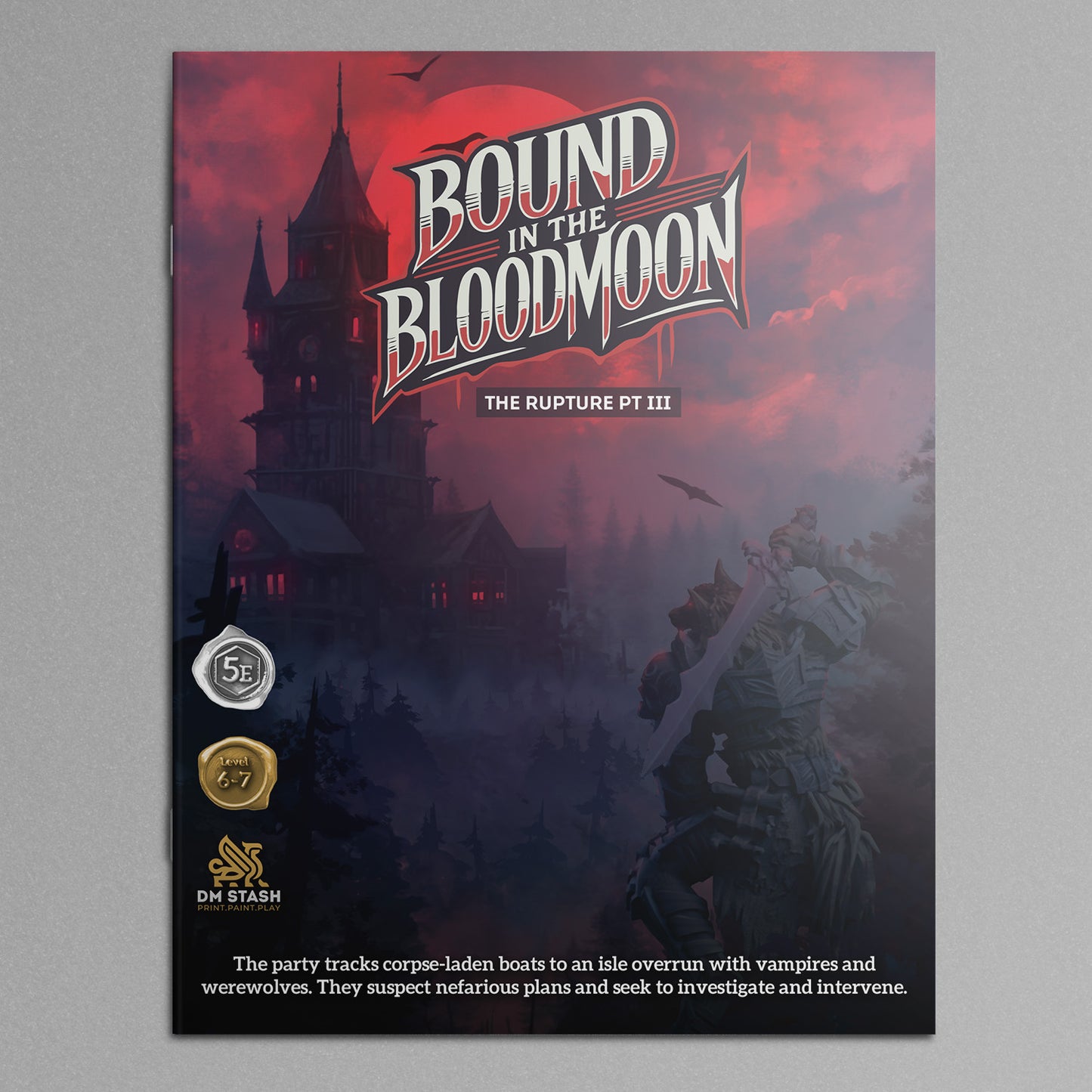 DM Stash : Betting in Blood - Full Board and Tabletop game