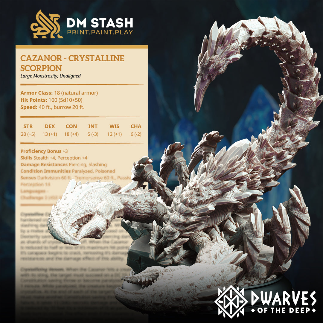 DM Stash : Dwarves of the Deep - Full Board and Tabletop game