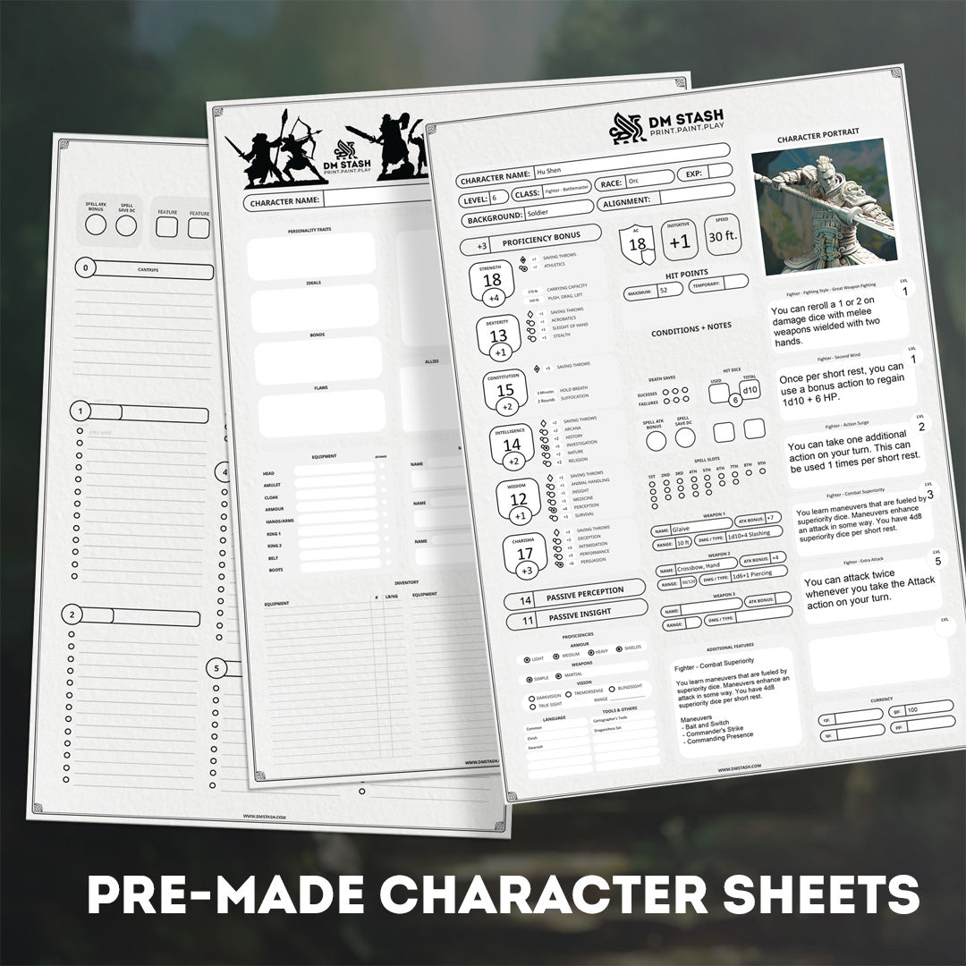 DM Stash : An Eastern Journey - Full Board and Tabletop game
