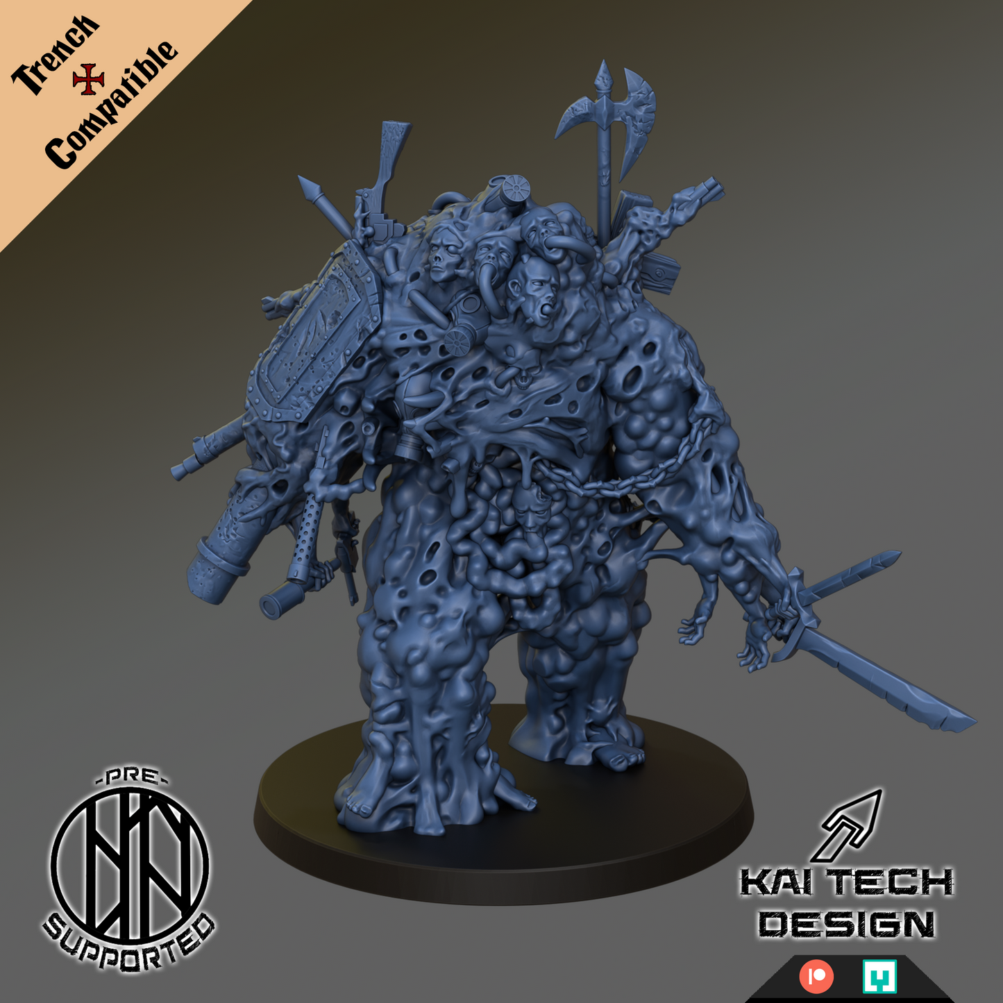 Trench Crusade - Black Grail War Band | Kai Tech | Trench Crusade compatible
