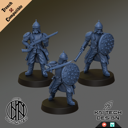 Trench Crusade - Sultanate Full Set | Kai Tech | Trench Crusade compatible