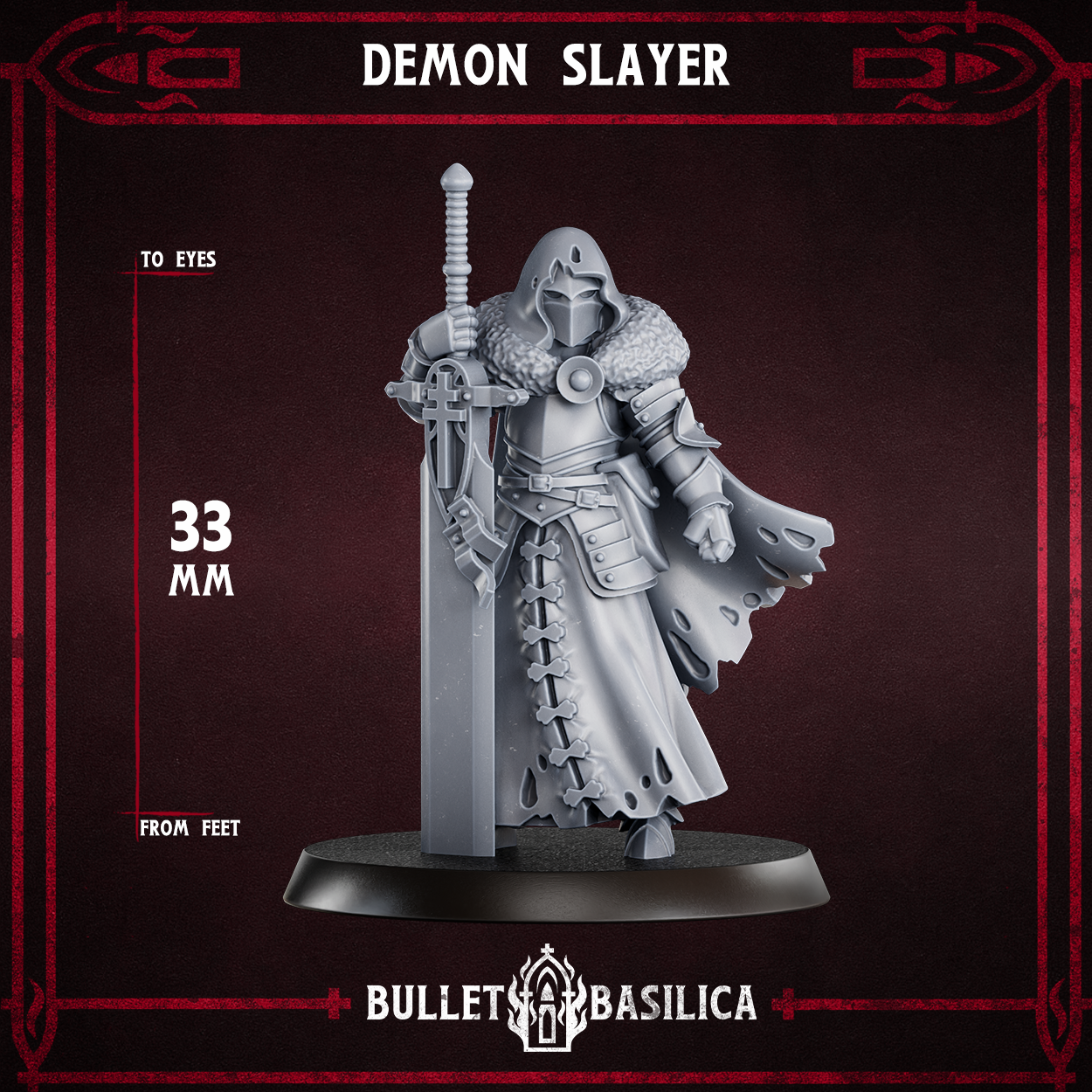 Crimson Hussars Warband - Grimdark Miniature - Compatible with Trench Crusade