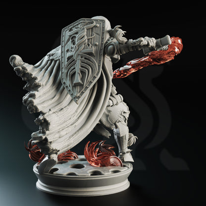 Fire Genasi Crusader Paladin - Embernos | DM Stash | D&D
