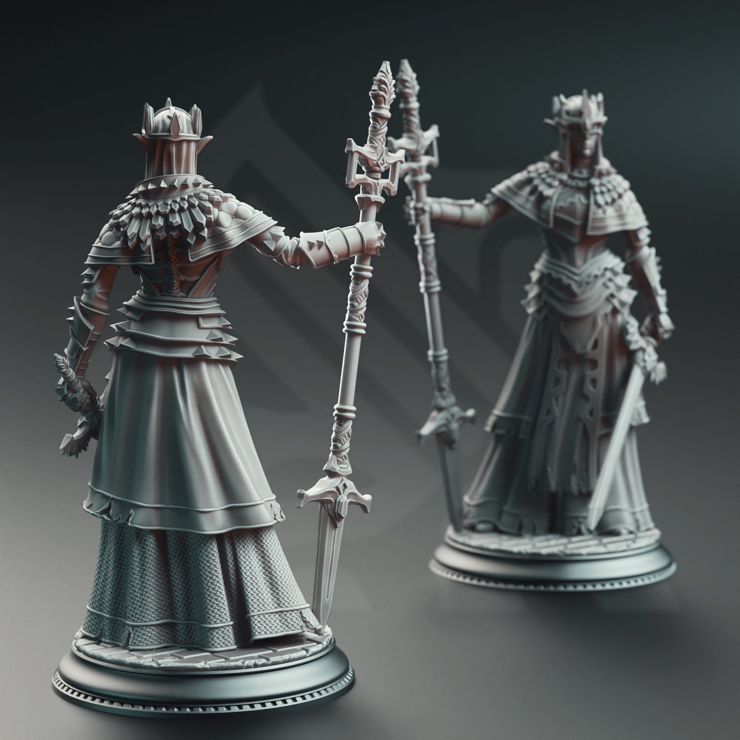 Half-Elf War Maiden Cleric - Evana the Proselytizer | DM Stash | D&D