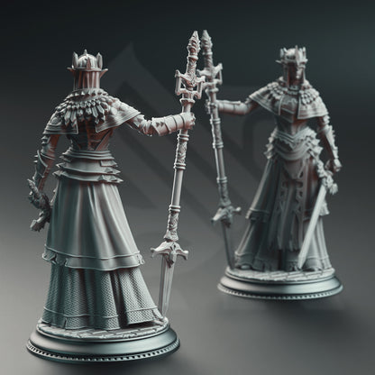 Half-Elf War Maiden Cleric - Evana the Proselytizer | DM Stash | D&D