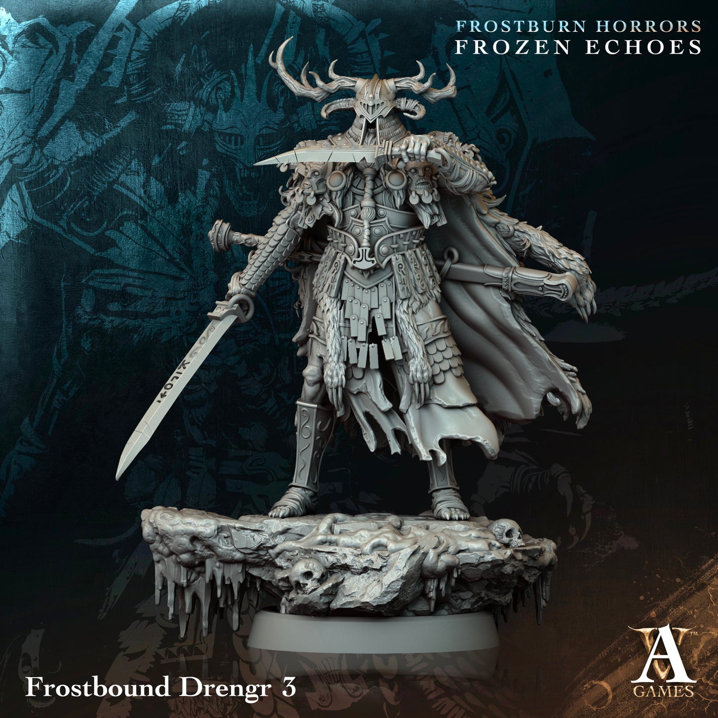 Archvillain Games: Frostburn Horrors - Frozen Echoes | D&D | One Page Rules compatible