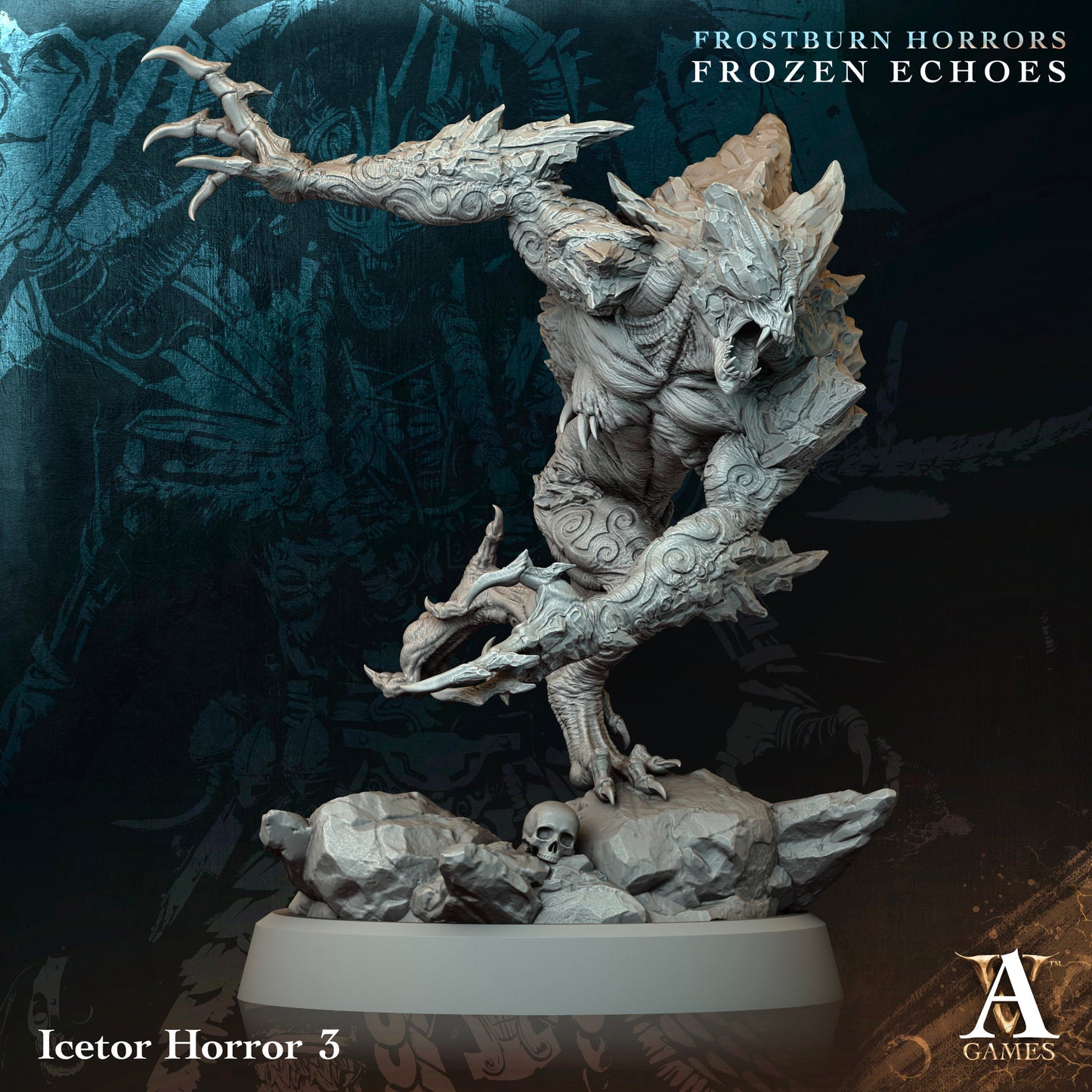 Archvillain Games: Frostburn Horrors - Frozen Echoes | D&D | One Page Rules compatible