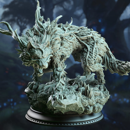 Direwolf of the Fey - Faenror the Fey Touched | DM Stash | D&D