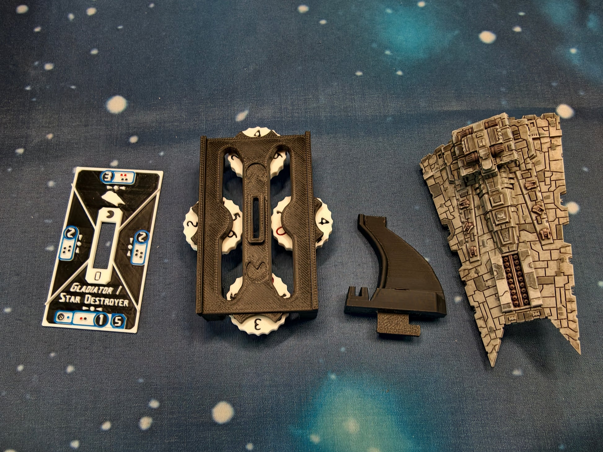 Gladiator-Class Star Destroyer Compatible with Armada scale games model - stand - token variant
