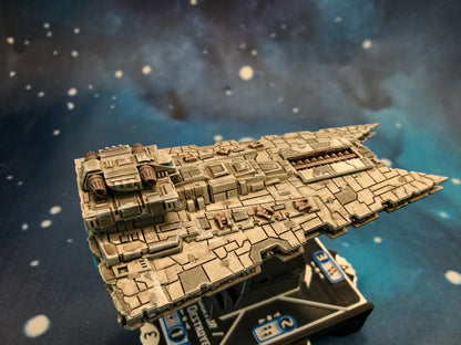 Gladiator-Class Star Destroyer Compatible with Armada scale games top close-up