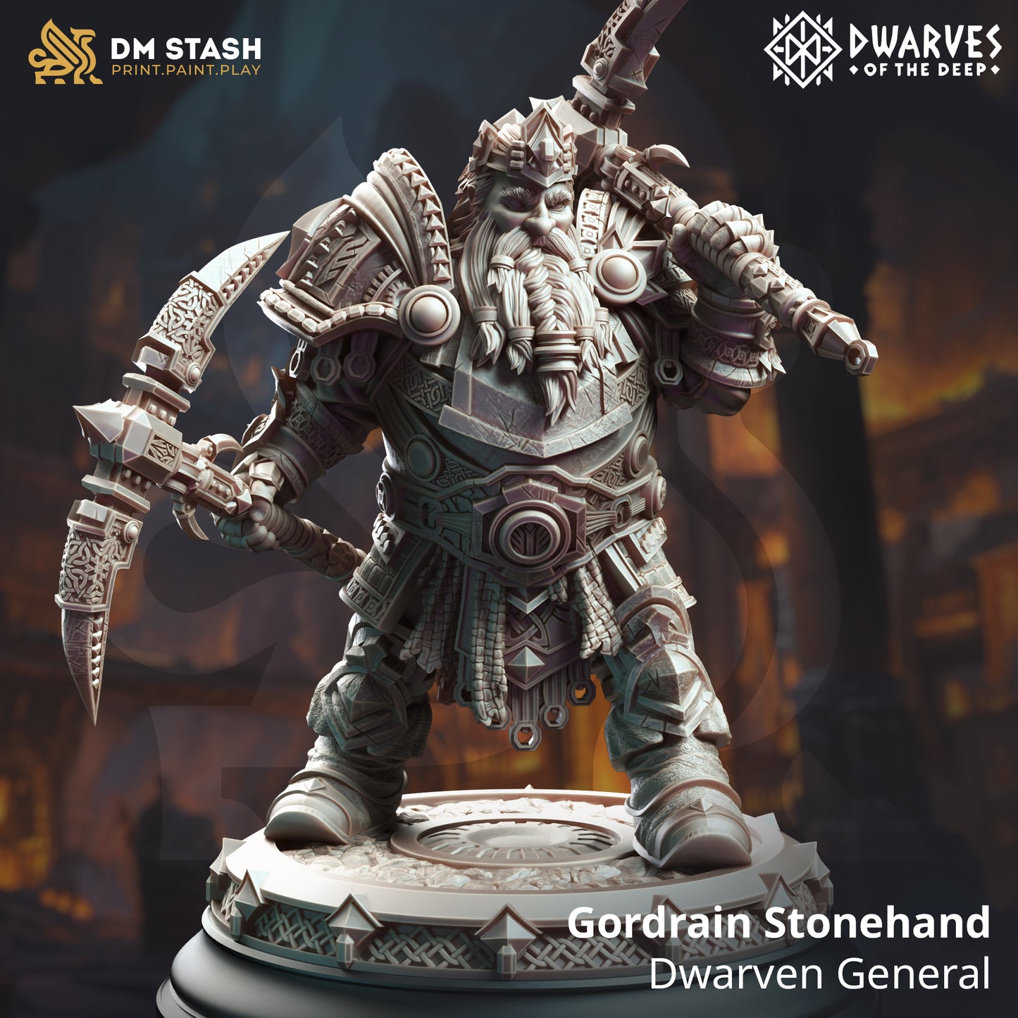 DM Stash : Dwarves of the Deep - Full Board and Tabletop game
