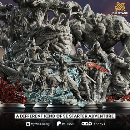 DM Stash : War of the Elements - Full Board and Tabletop game