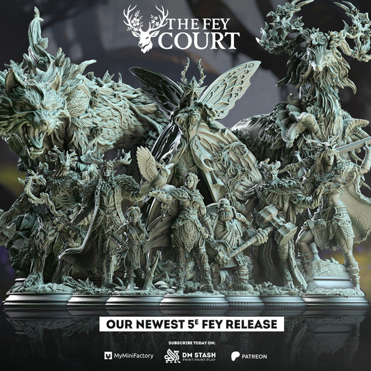 DM Stash : The Fey Court - Full Board and Tabletop game