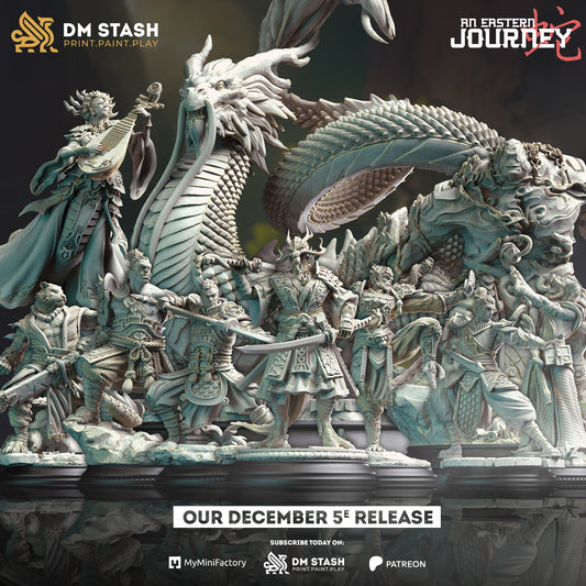 DM Stash : An Eastern Journey - Full Board and Tabletop game