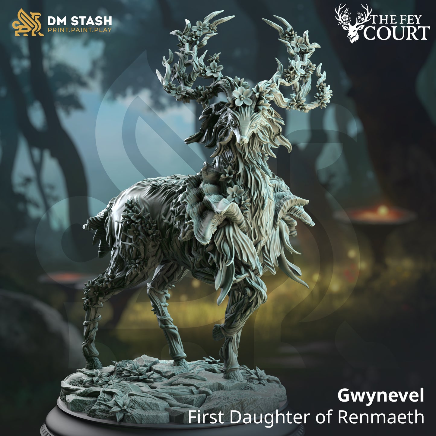 DM Stash : The Fey Court - Full Board and Tabletop game