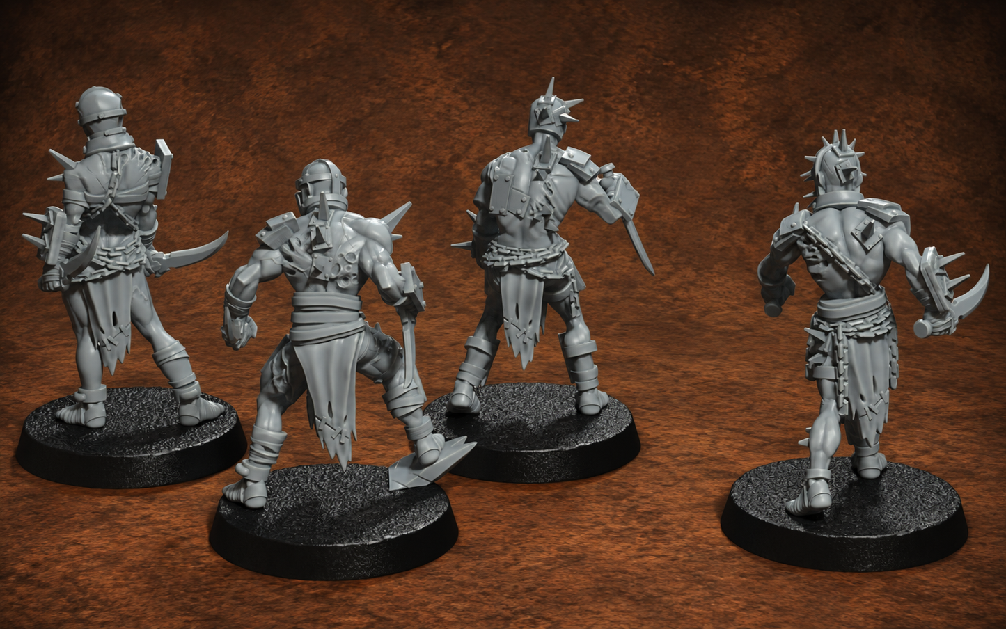 Hellbound Apostasy Warband - Compatible with Trench Crusade style games