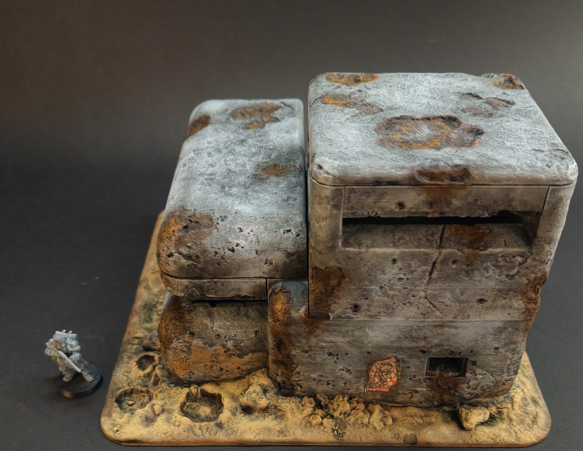 Trench Big Bunker - 28mm/32mm Wargaming Terrain