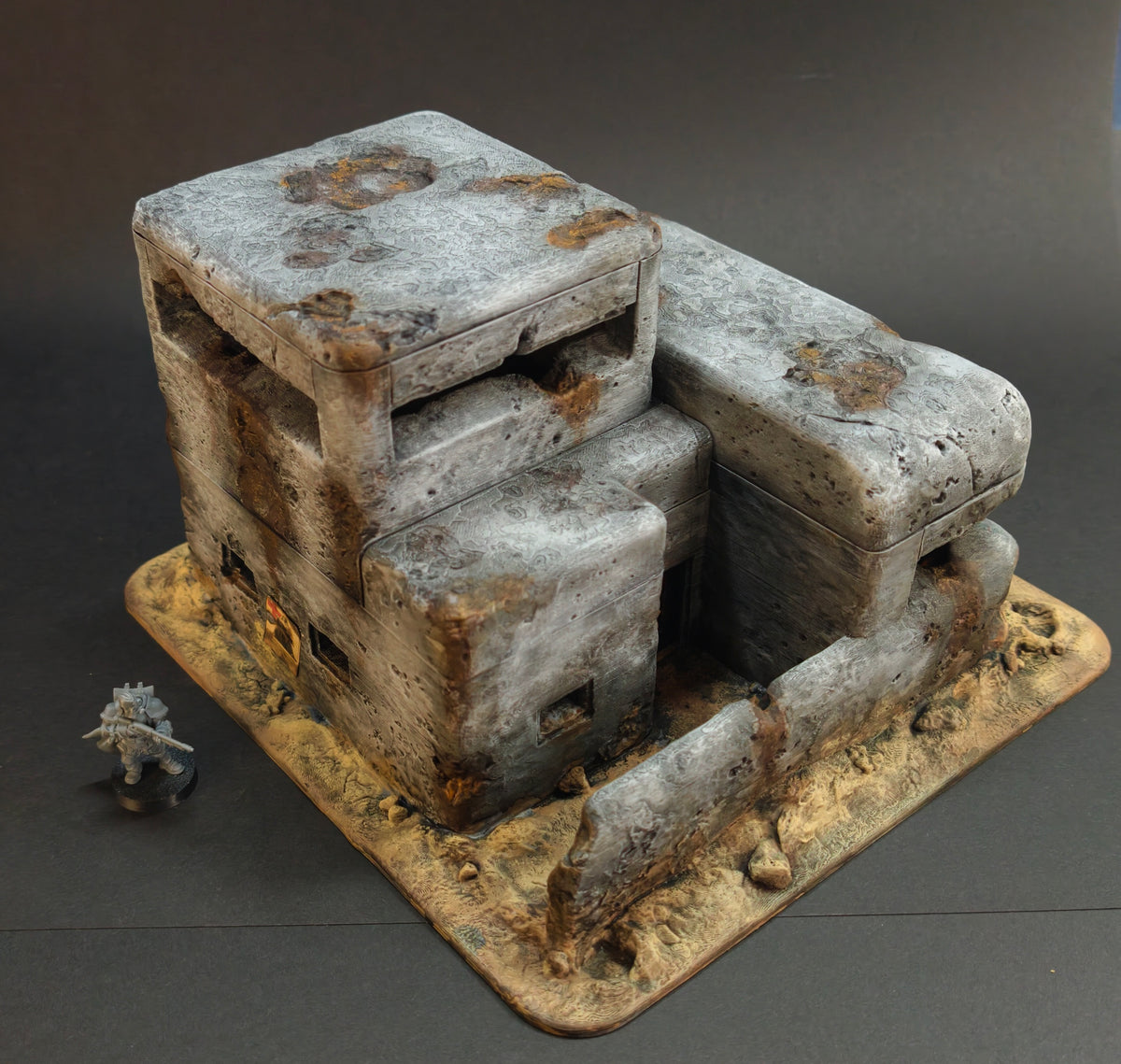 Trench Big Bunker - 28mm/32mm Wargaming Terrain