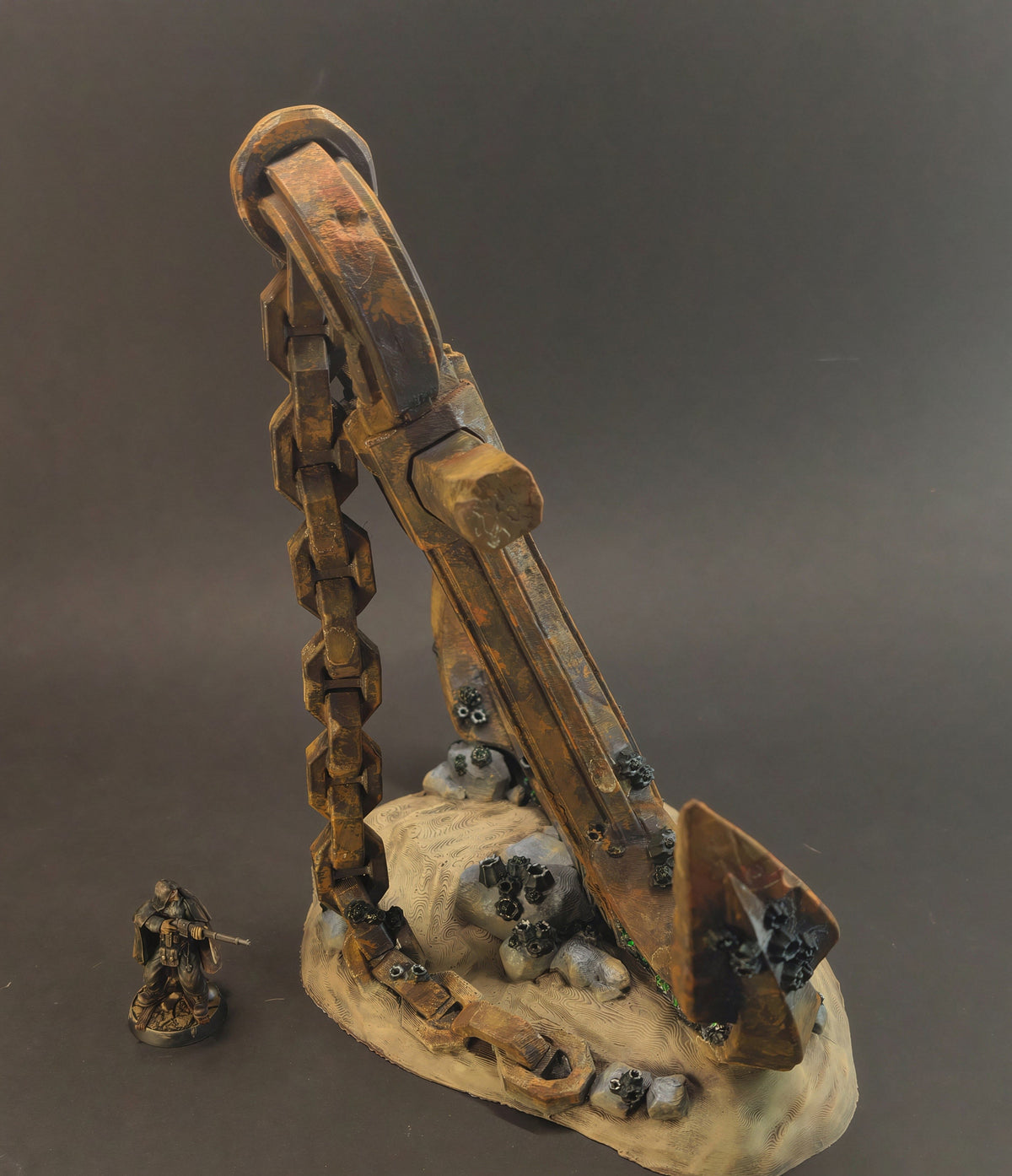 Great Anchor nautical scenery for a grimdark maritime battlefield