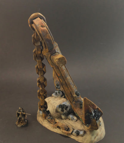 Great Anchor nautical scenery for a grimdark maritime battlefield