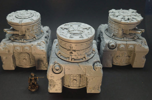 The Front Line Coastal Bunkers - 28mm/32mm Wargaming Terrain