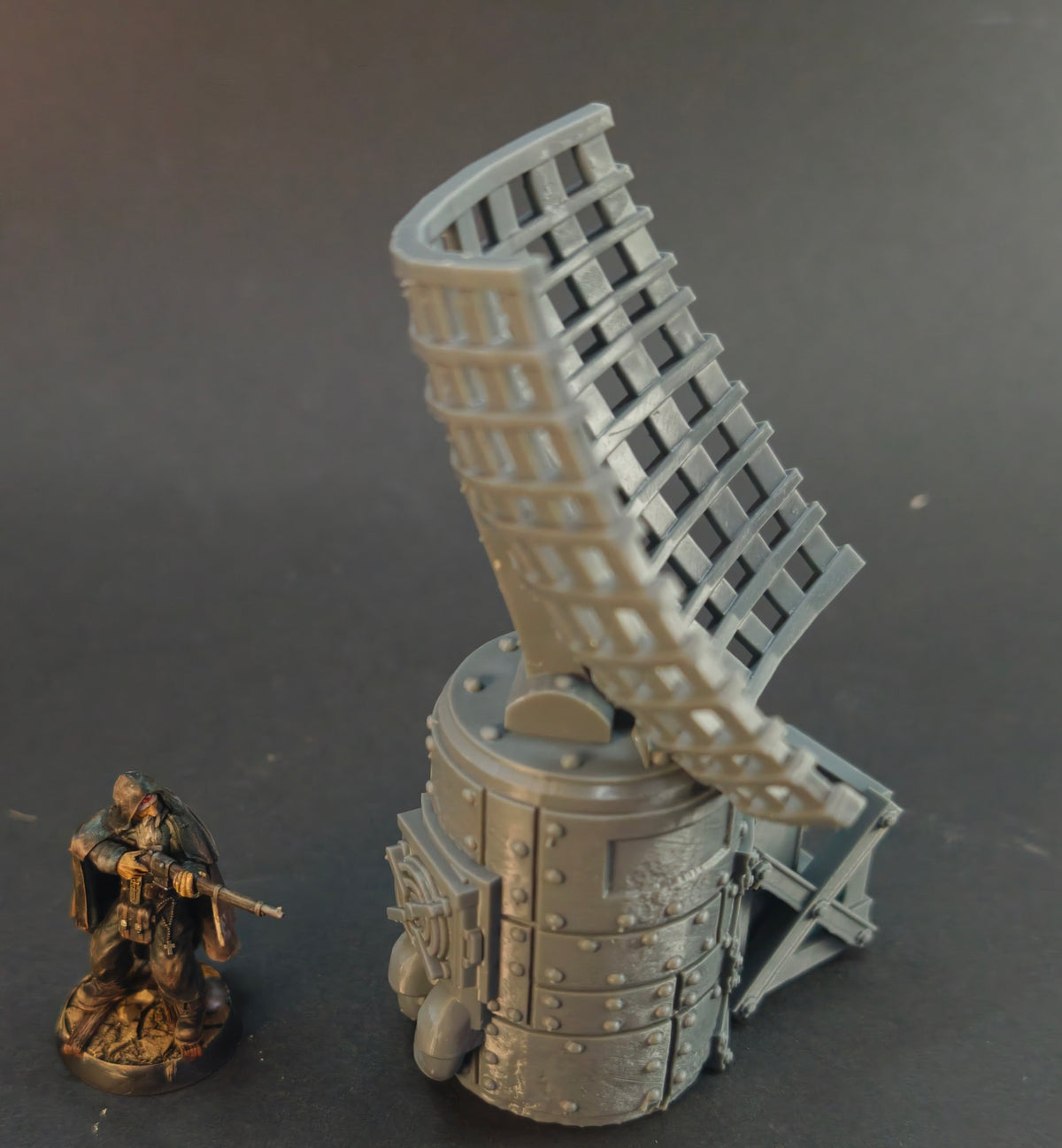 Trench  Radio Relay Station – 28mm/32mm Wargaming Scenery