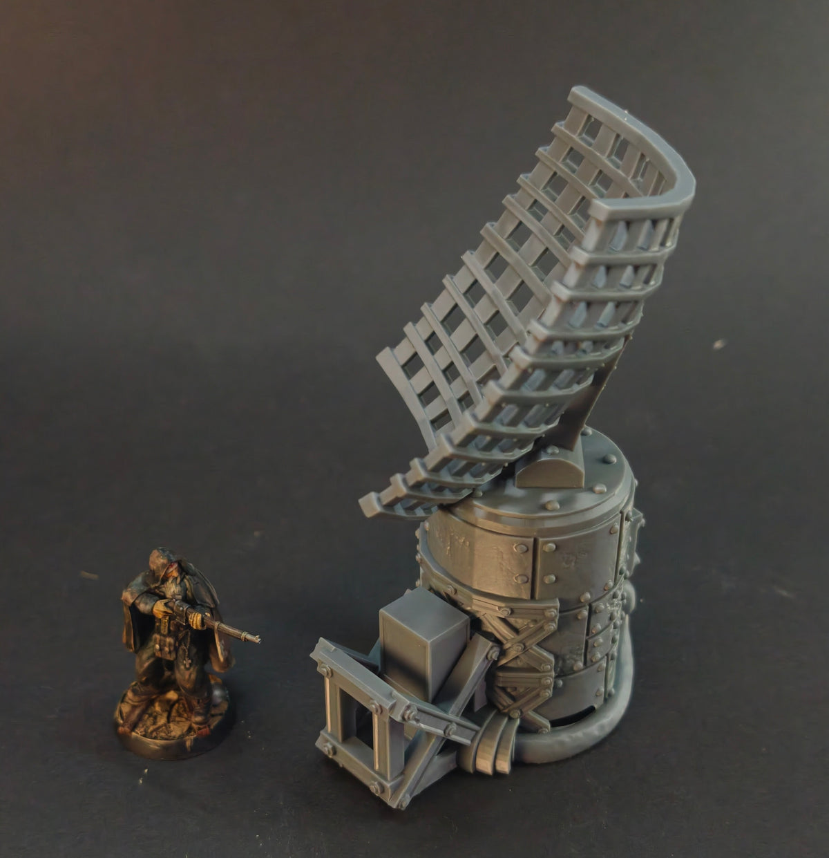 Trench  Radio Relay Station – 28mm/32mm Wargaming Scenery