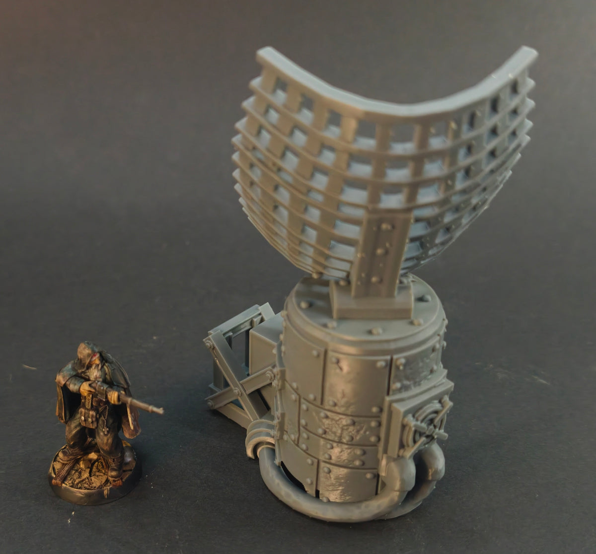 Trench  Radio Relay Station – 28mm/32mm Wargaming Scenery