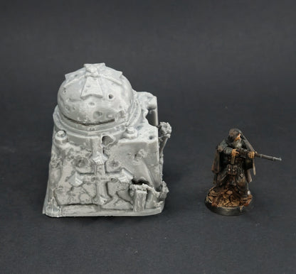 The Front Line Ruined Bunkers - 28mm/32mm Wargaming Terrain