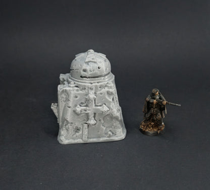 The Front Line Ruined Bunkers - 28mm/32mm Wargaming Terrain
